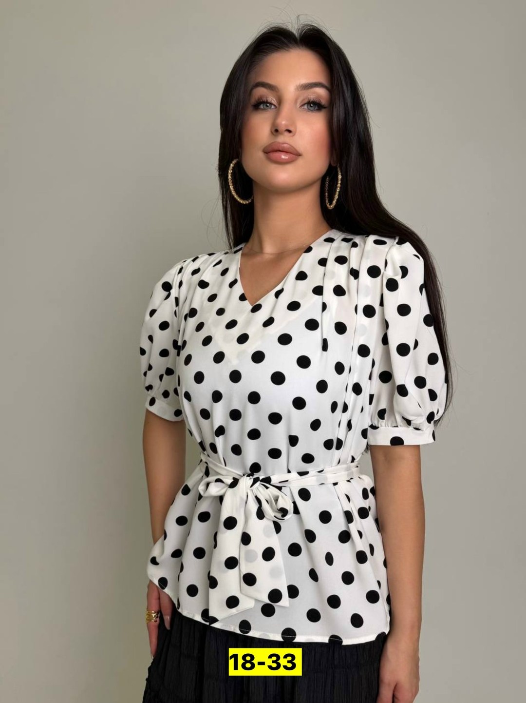 блузка стильная,шифоновая блузка в горошек,блузка в горошек,блузка женская,модная блузка