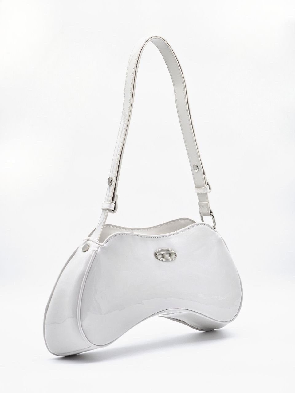 белая сумка,сумка дизель белая,сумочки,сумка,женская сумка