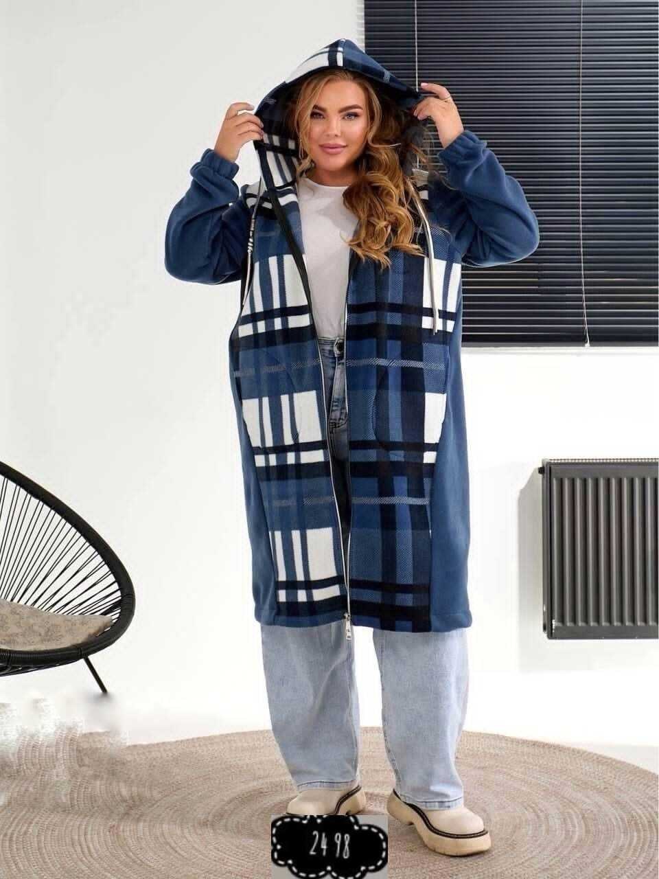 кардиган в клетку,пальто комбинированное,женский кардиган больших размеров,женские кардиганы,пальто в клетку
