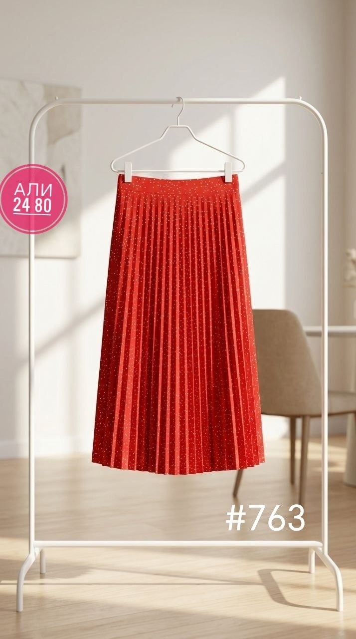 юбка,юбка женская,юбка в горох,юбка красная,юбка летняя