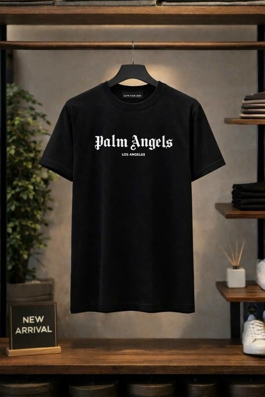 мужские футболки palm angels,футболки palm angels,palm angel,футболка palm angels с воротником,майка palm angels мужская