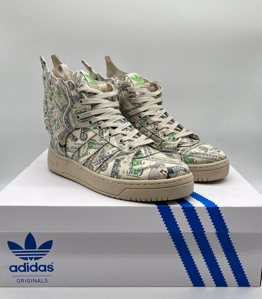 adidas jeremy scott wings 2.0,adidas jeremy scott wings 2.0 money,adidas wings 2.0 x jeremy scott money,adidas jeremy scott dollar,adidas x jeremy scott js wings 2.0 money g95773