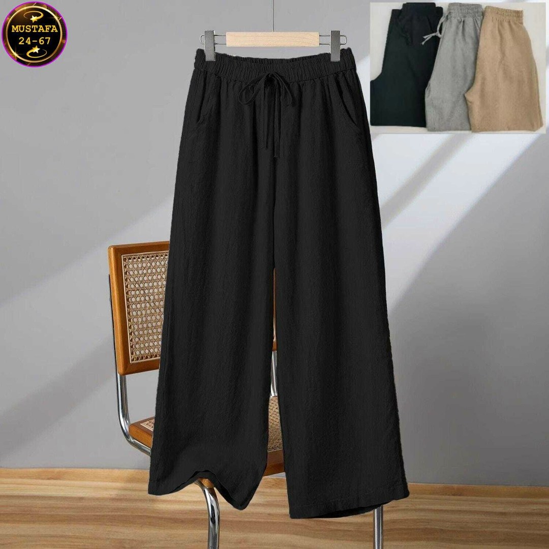 женские широкие брюки,широкие брюки из хлопка,широкие брюки,широкие хлопковые брюки,брюки женские с широкими штанинами