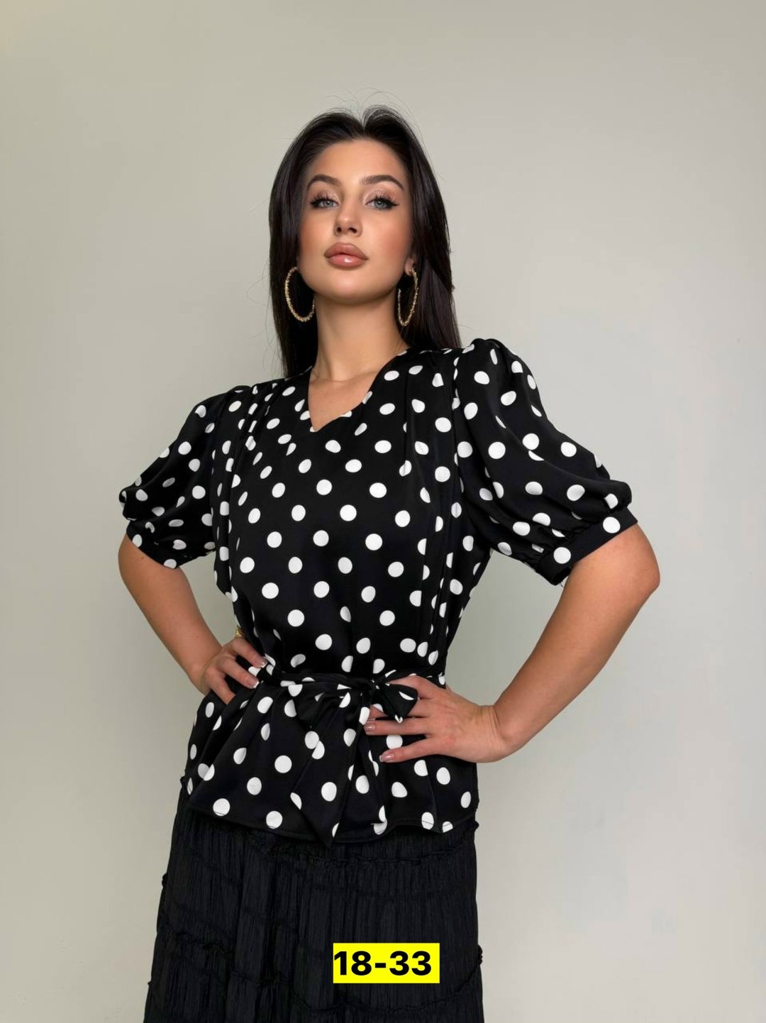 блузка стильная,шифоновая блузка в горошек,блузка в горошек,блузка женская,модная блузка