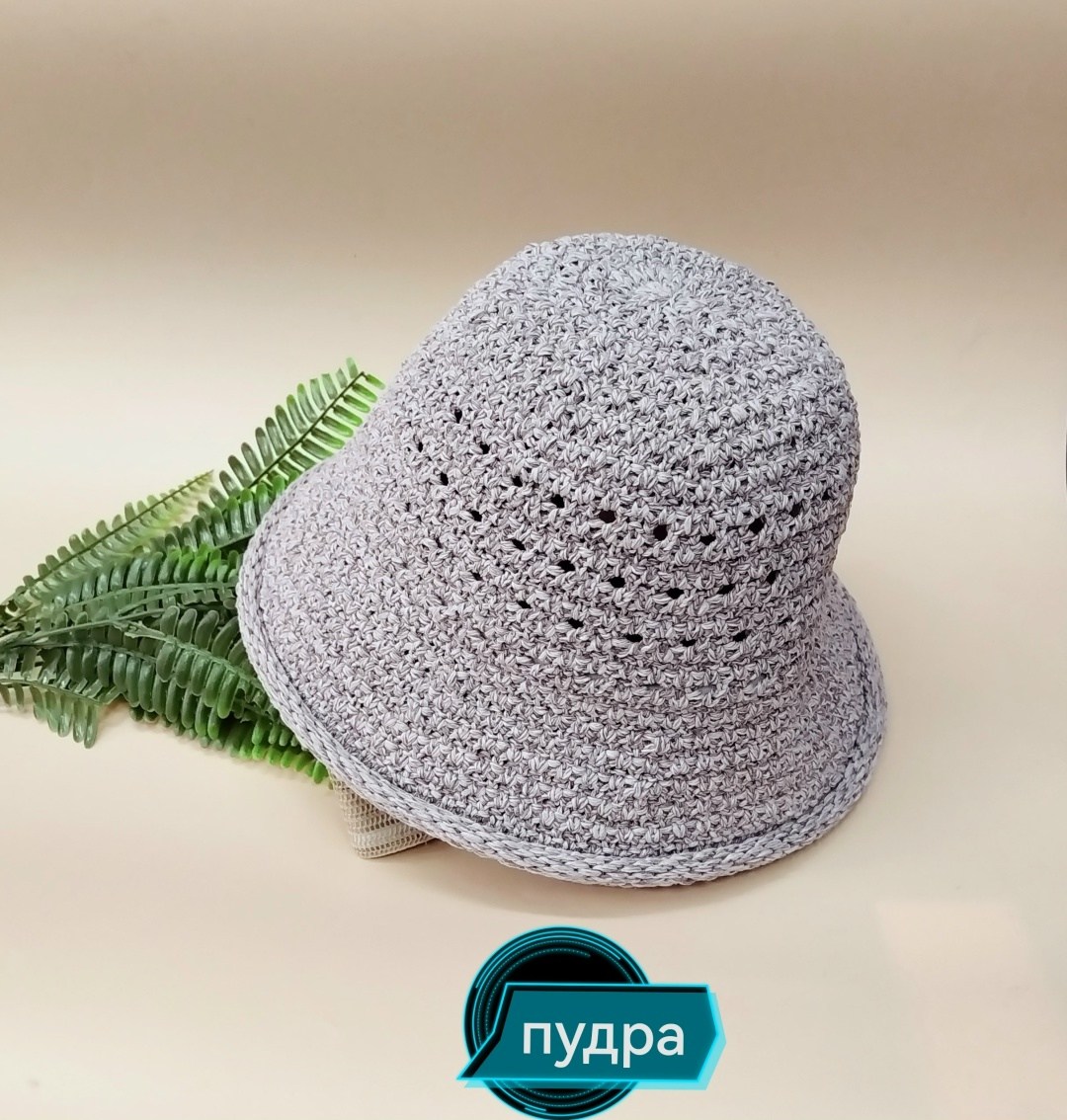 вязаная шляпа,вязаная панама,шляпа летняя женская,панама летняя,летние шляпы