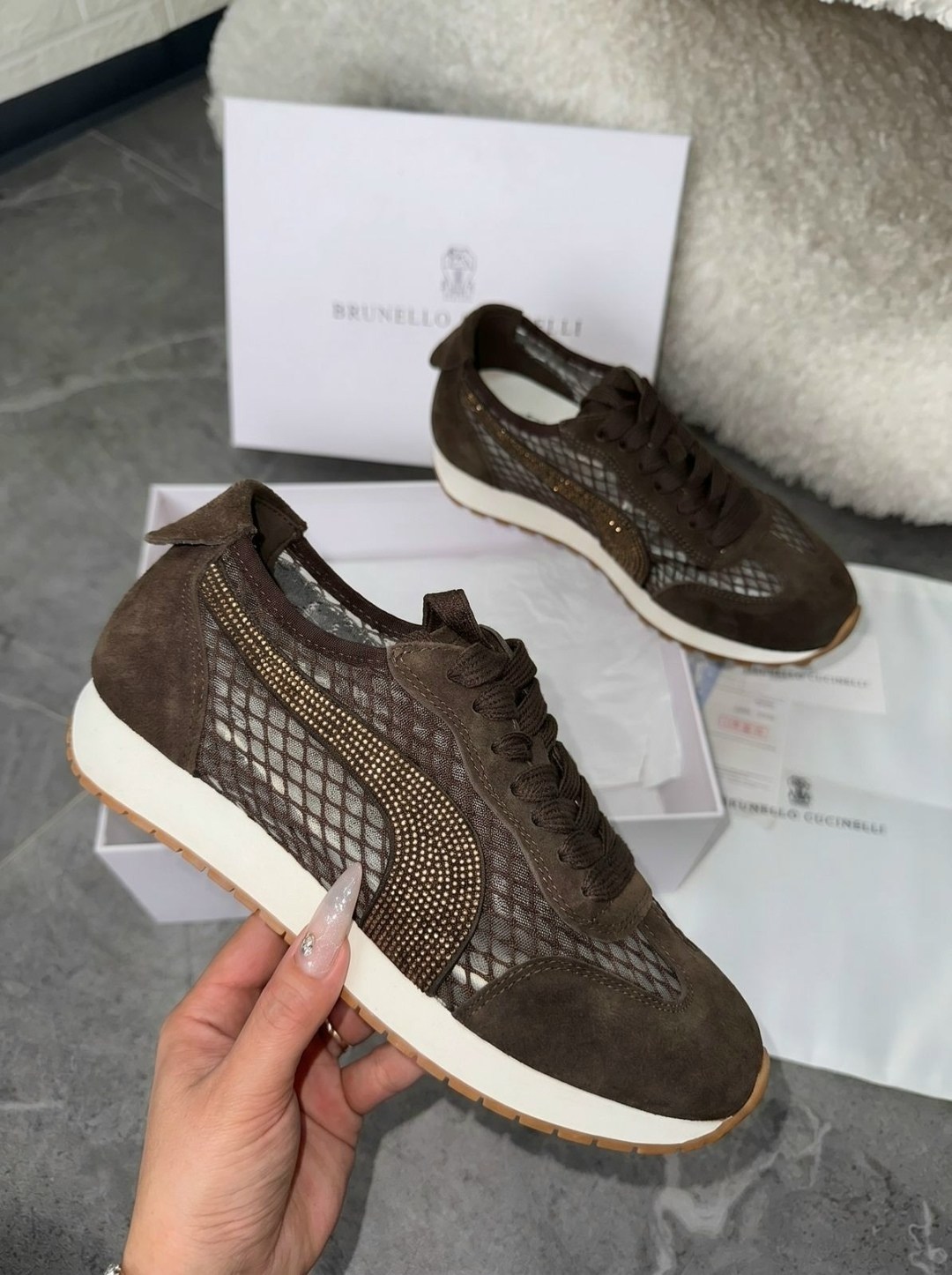 brunello cucinelli кроссовки мужские,кроссовки brunello cucinelli,комбинированные кроссовки brunello cucinelli,,кожаные кроссовки brunello cucinelli