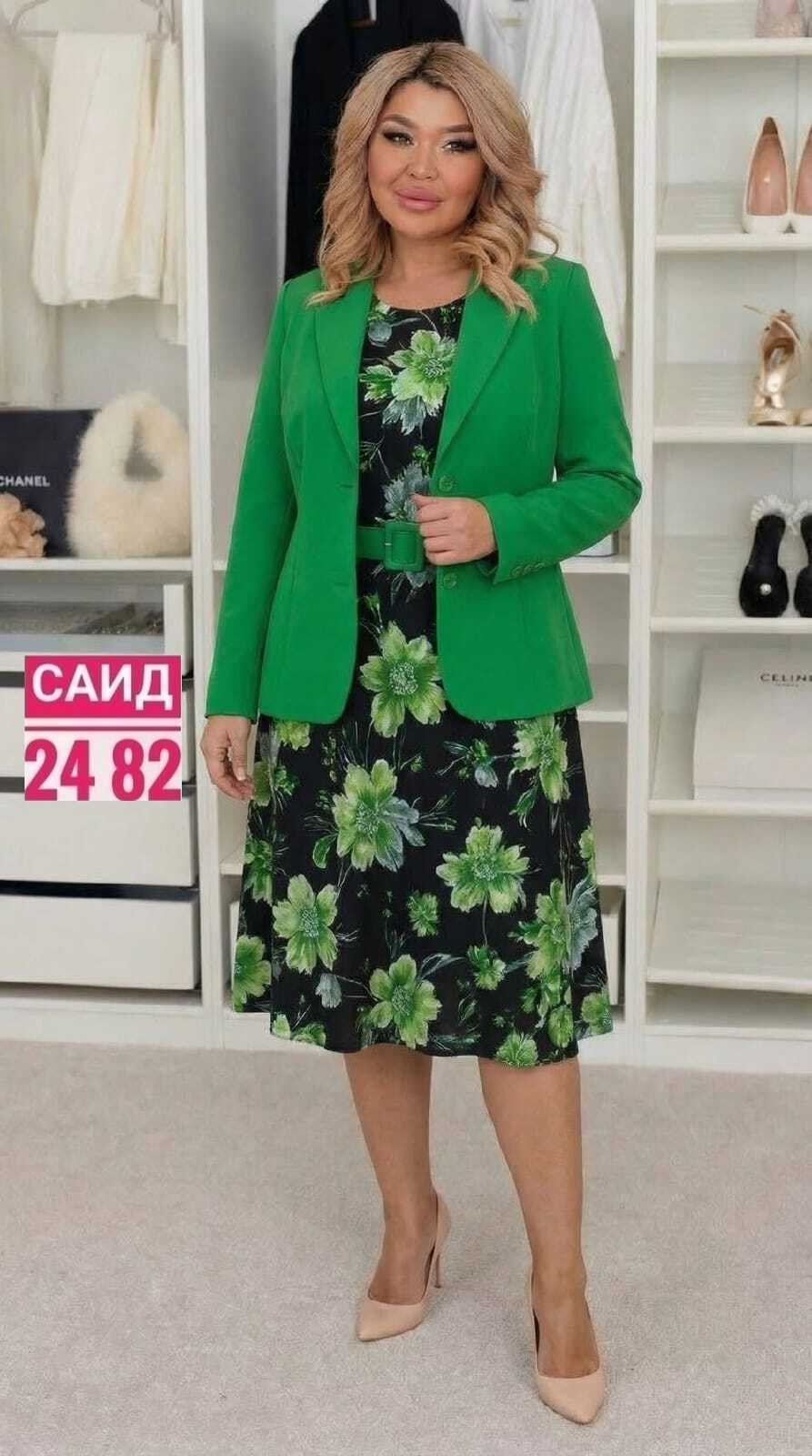 женские костюмы больших размеров,костюм платье с жакетом,одежда для женщин,женские костюмы,жакет пиджак