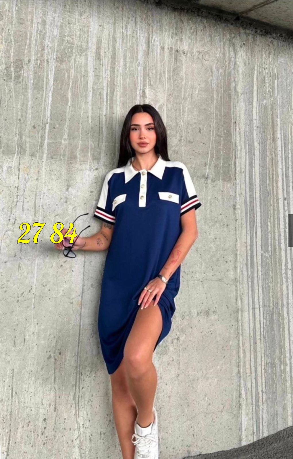 платье поло женское,платье женское спортивное,платье-поло,платье с воротником,платье в спортивном стиле
