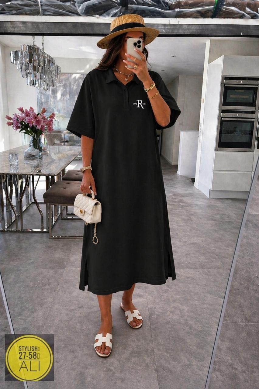 трикотажное платье,платья,свободное платье,платье туника,трикотажное платье поло