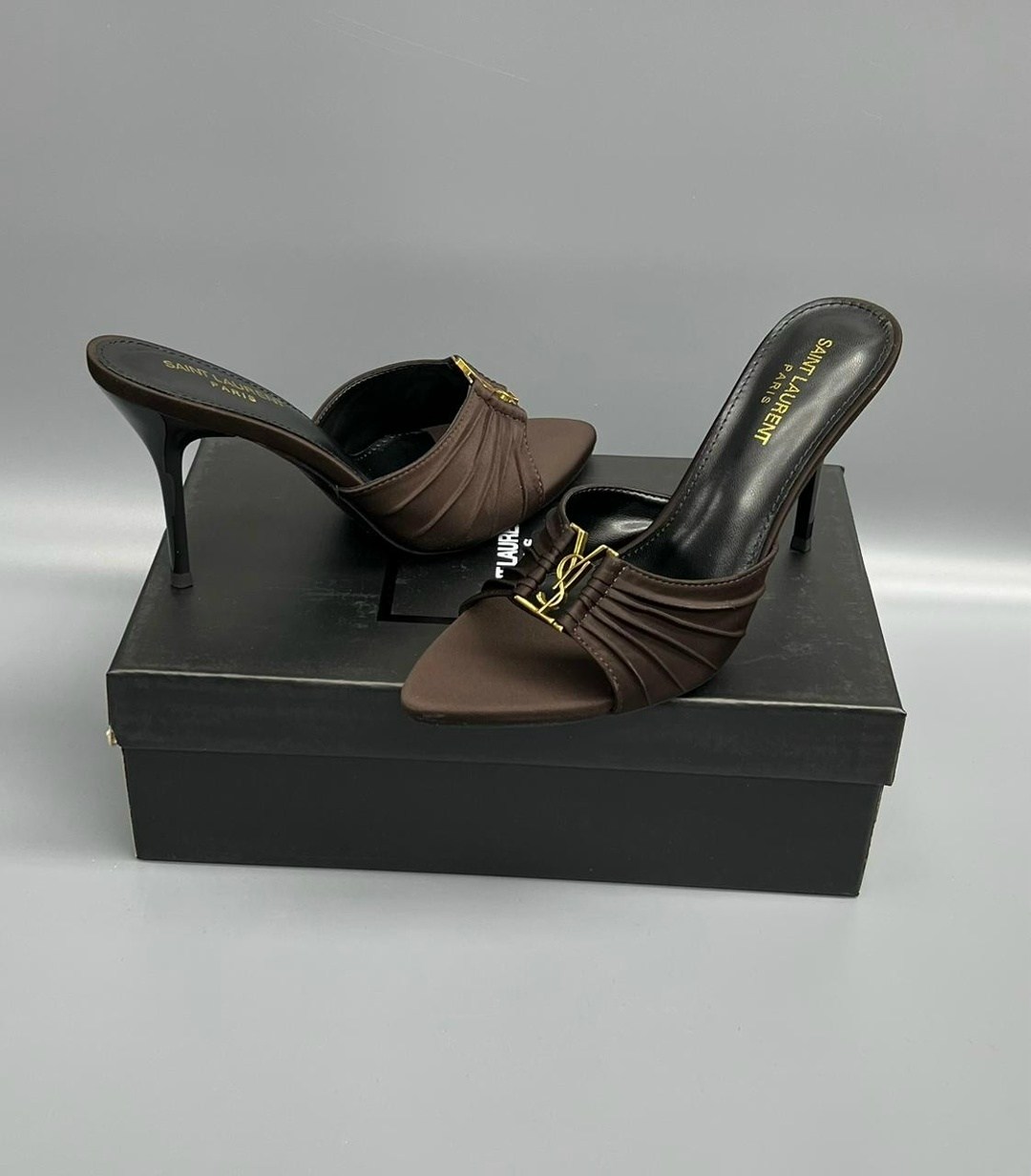 ,босоножки yves saint laurent, женская туфли,женские мюли,брендовая