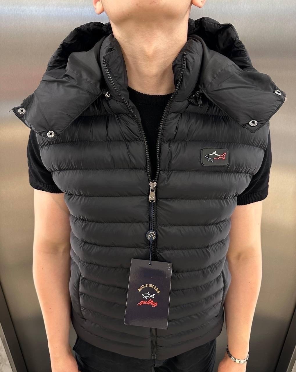 жилет мужской,жилет мужская с капюшоном,жилеты пауль шарк мужские,жилетка paul shark,жилетка с капюшоном