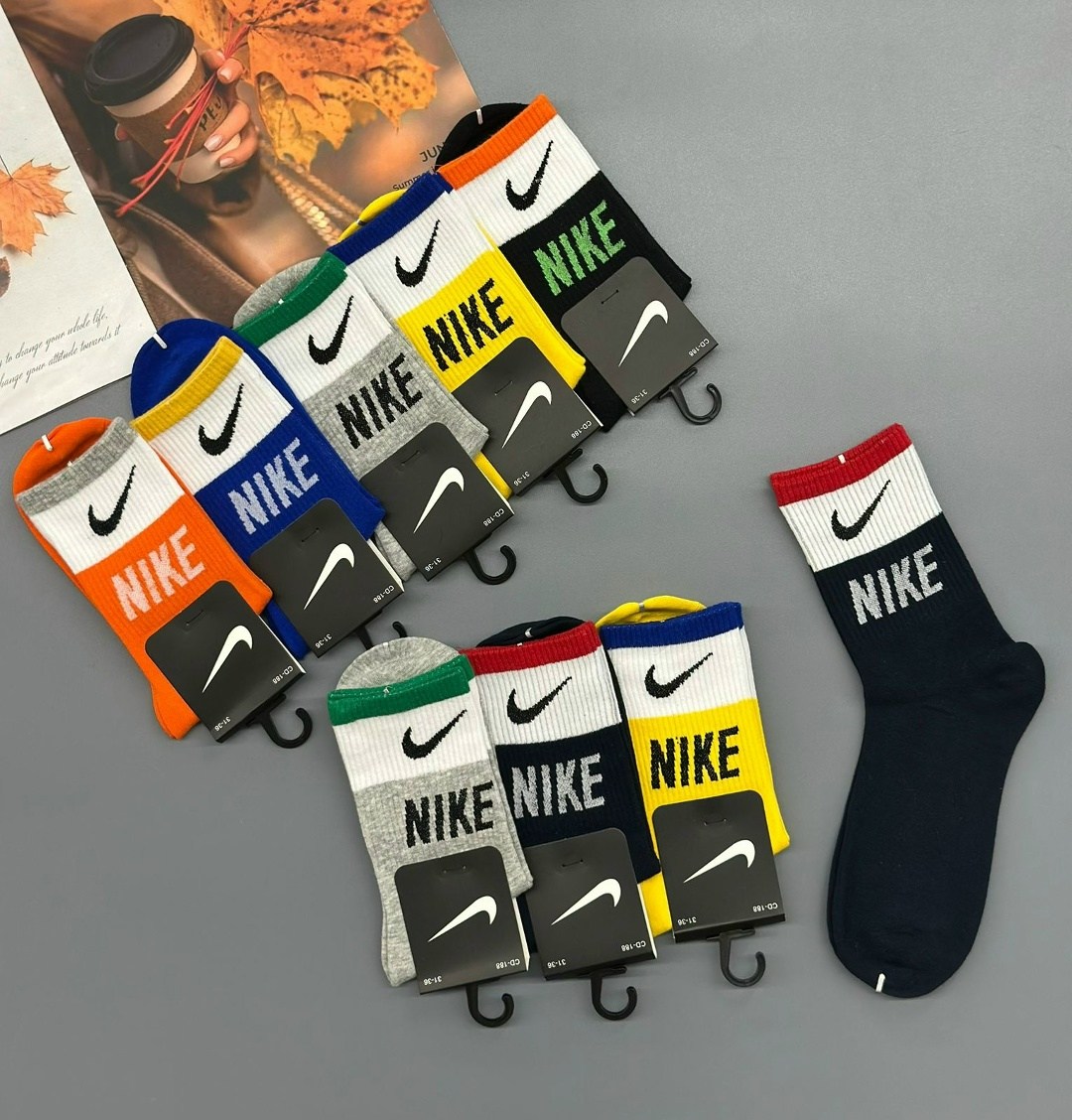 носки мужские спортивные,носки короткие спортивные набор,носки мужское,носки nike 5 пар,носки спортивные