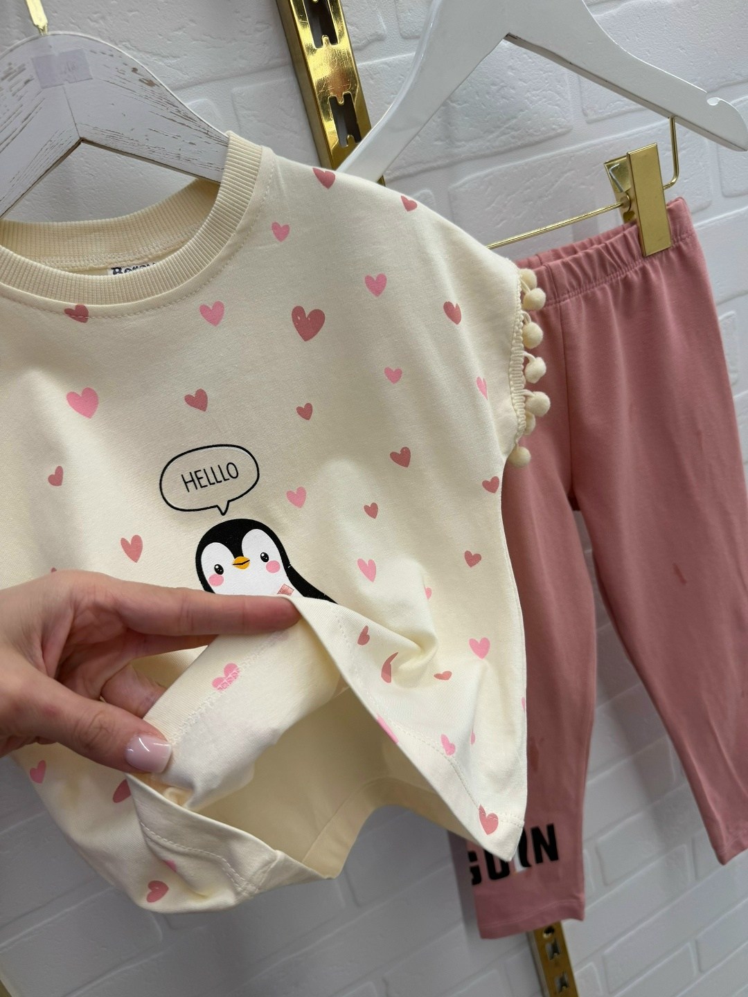 легинсы детские ketmin angel цв.розовый,леггинсы для девочек,одежда для девочек,лосины для девочек,костюм для девочек