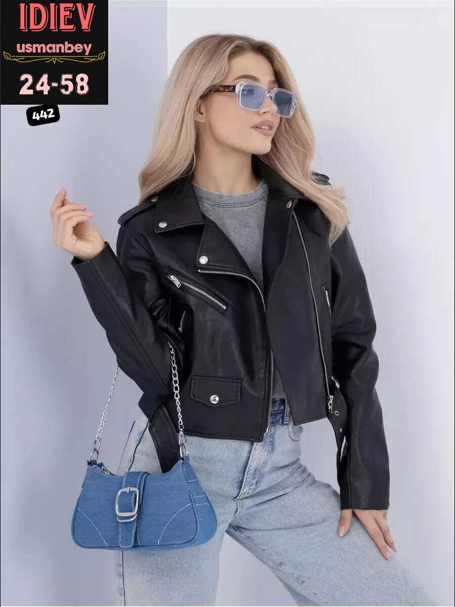 куртка женская,косуха короткая,куртка кожаная женская,кожаная куртка,косуха