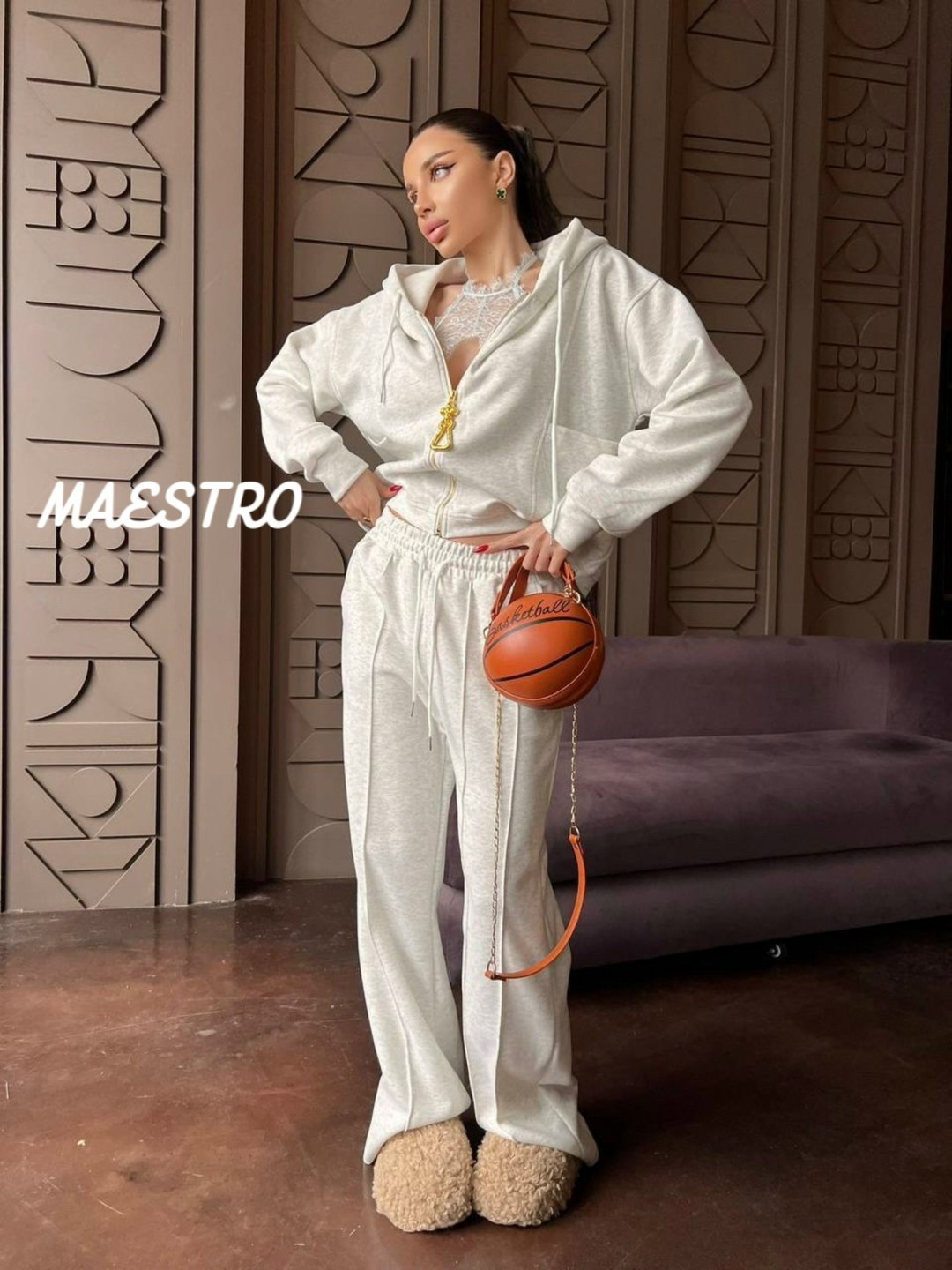 спортивный костюм женский,cпортивный костюм женский на флисе,костюм спортивный,женские костюмы,стильный серый спортивный костюм на молнии с корсетным верхом