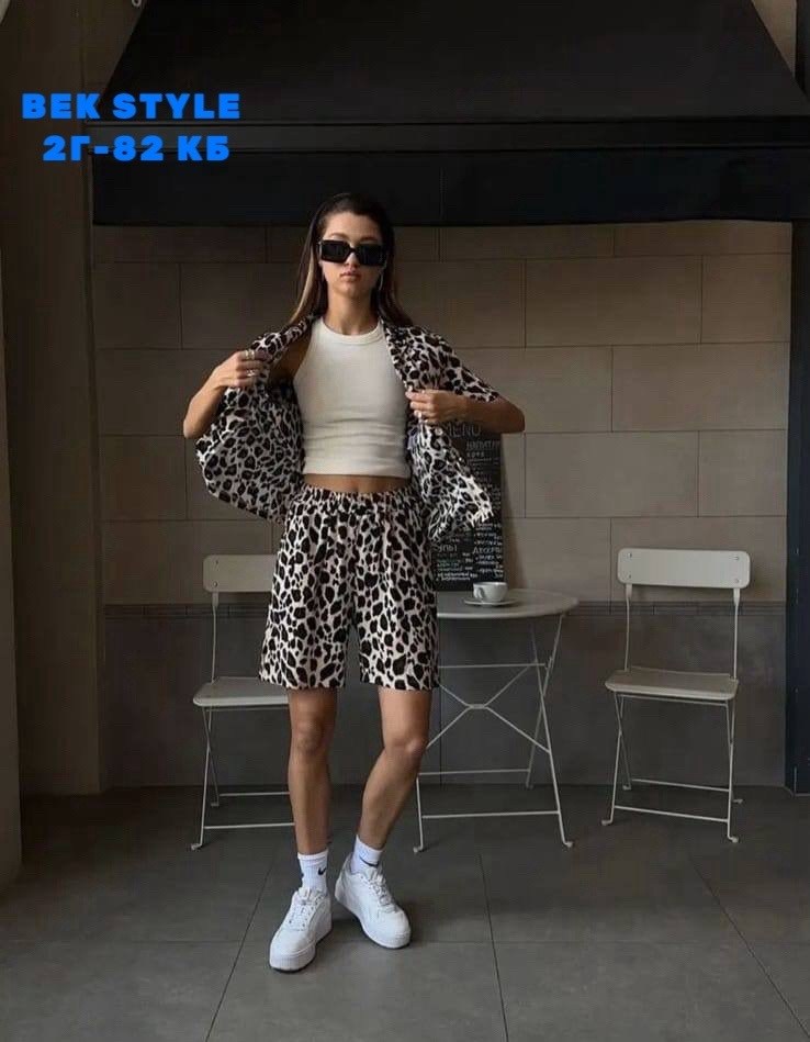 ,костюм леопардовый,пижамные костюмы,пижамный костюм двойка с шортами loungewear,платье из леопардовой ткани 2026
