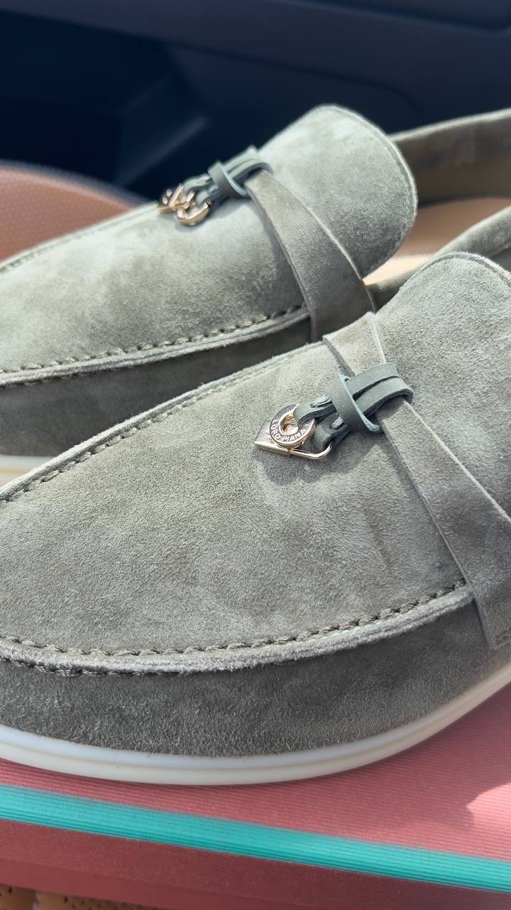замшевые лоферы loro piana,лоферы женские loro piana,лоферы loro piana,,женские замшевые лоферы loro piana open walk