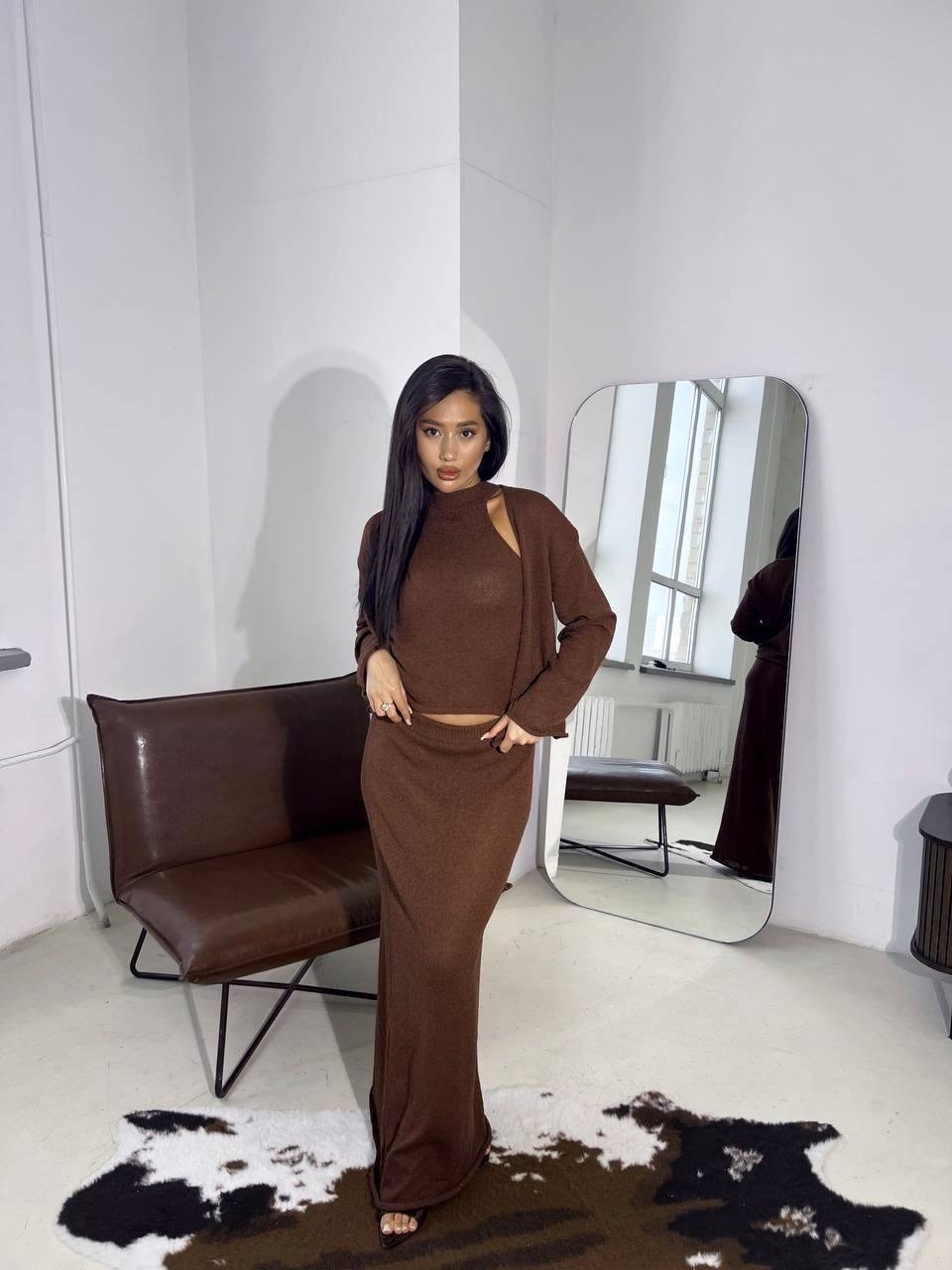 стильные костюмы,костюм с юбкой макси,костюм с юбкой,костюм трикотажный с длинной юбкой desire store,женский костюм