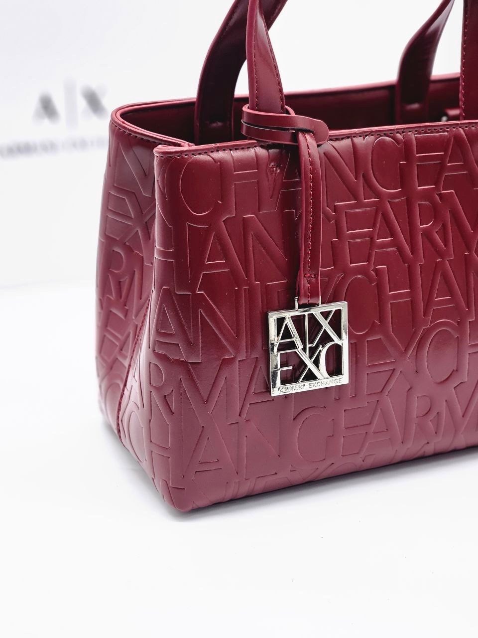 сумка armani exchange,женская сумка бордовая,сумка armani exchange бордовая,сумка,женская сумка armani exchange