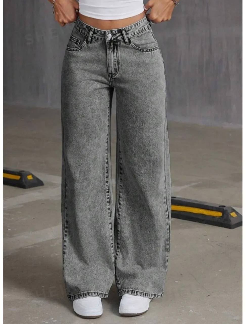 женские широкие джинсы,женские джинсы,широкие джинсы,модные джинсы,свободные прямые джинсы