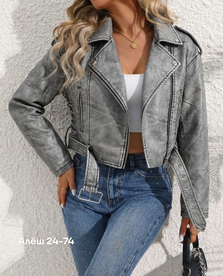 женская куртка из искусственной кожи,кожаная куртка косуха,куртка косуха,косуха из экокожи,куртки кожаные женские