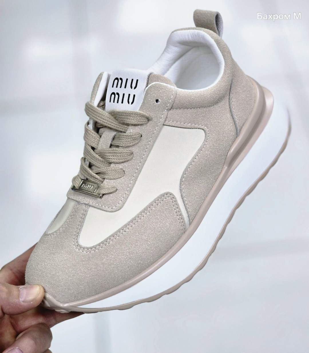 кроссовки женские miu miu,кроссовки женские,кроссовки miu miu,бежевые кроссовки,