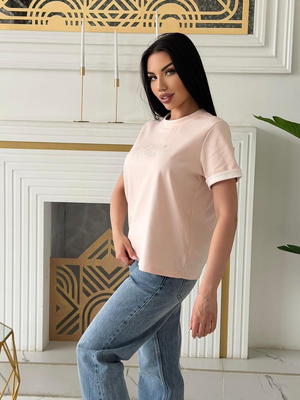 футболка базовая женская,футболки женская,футболка трикотажная,женская футболка оверсайз,одежда для женщин