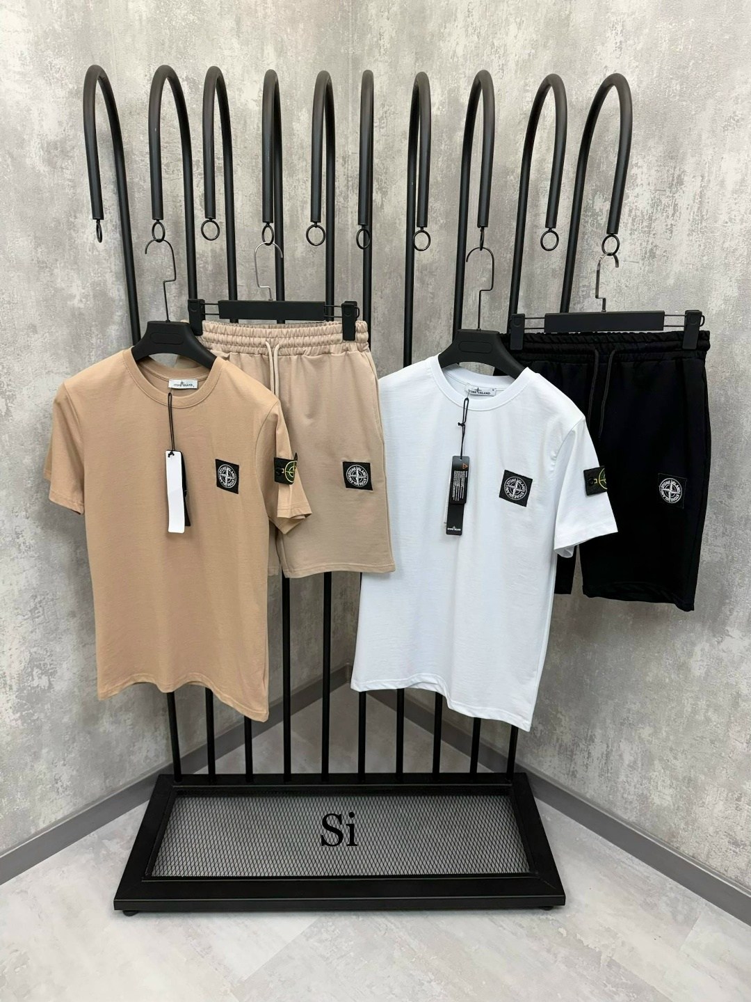 спортивный костюм stone island,летний костюм стон айленд,stone island шорты,костюм с шортам