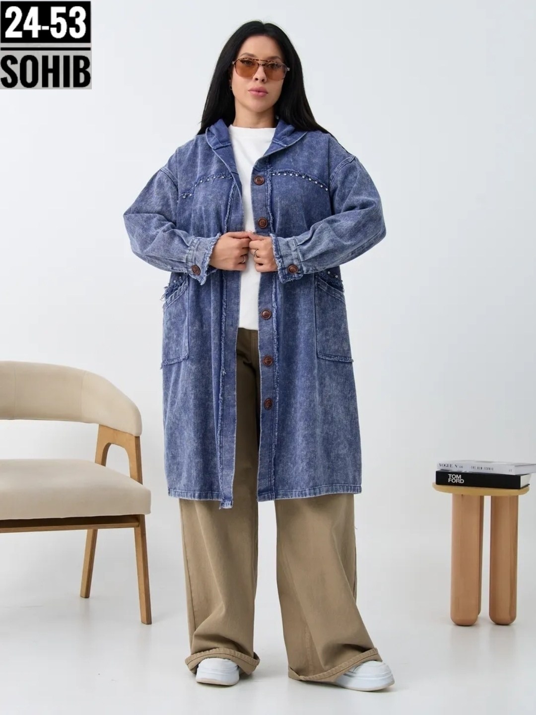 джинсовая куртка,куртка джинсовая женская,женская джинсовая куртка большого размера,пальто джинсовое,джинсовый тренч