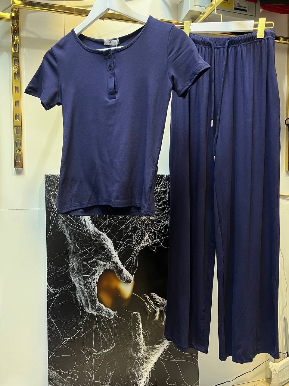 брючный костюм,брюки комплект,широкие брюки,брючный комплект,брюки с широкими штанинами