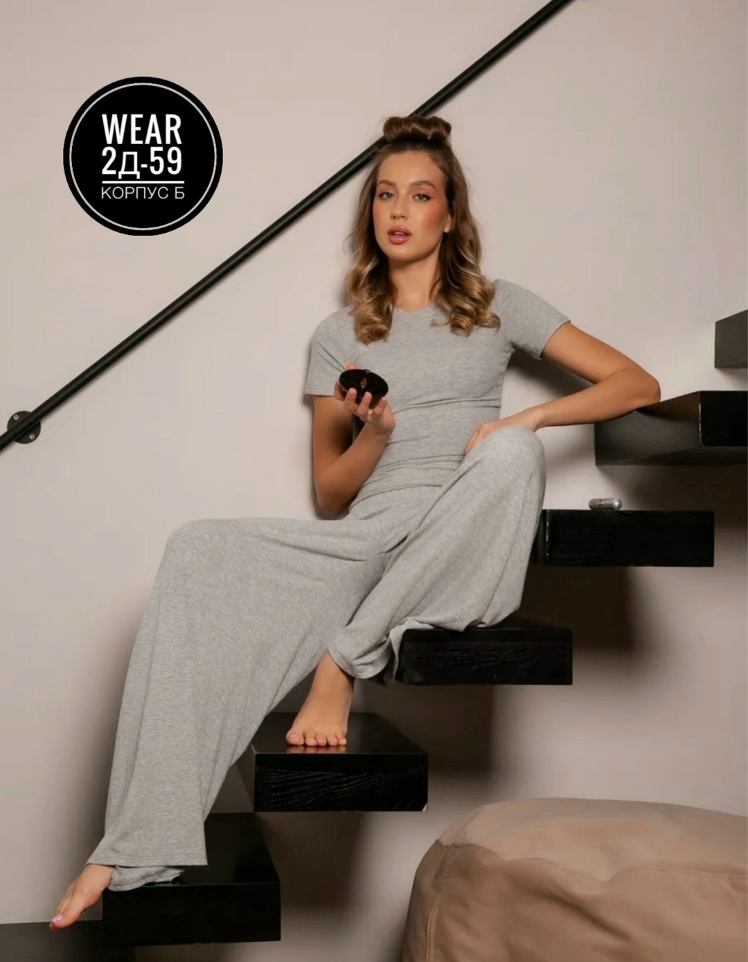 пижама женская,пижама из вискозы,домашняя пижама indefini,домашняя пижама женская,пижама женская с штанами