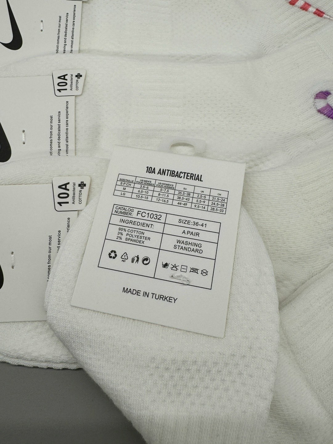 носки женские 10 пар,комплект носки женские,комплект носков женских nike sport socks белых 36-41,носки женские,носки комплект