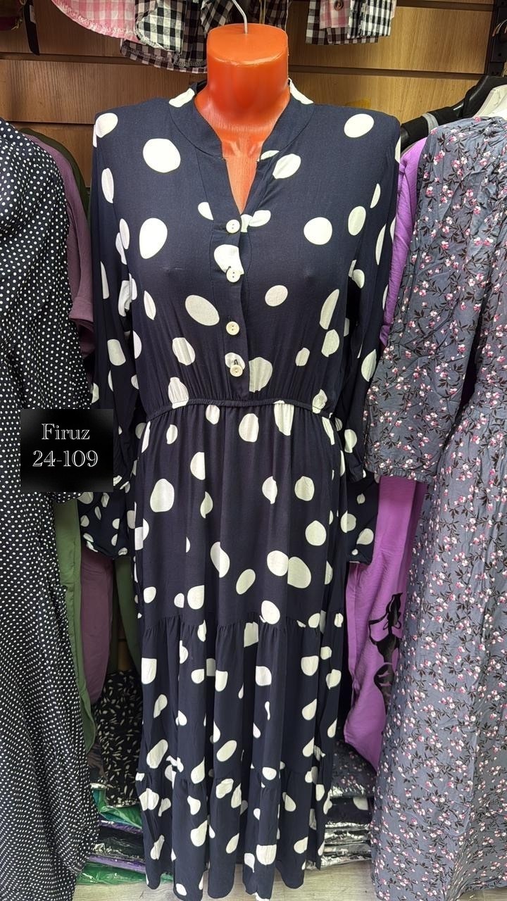 платье,платье женское,платье в горошек,свободное платье,платье вечернее