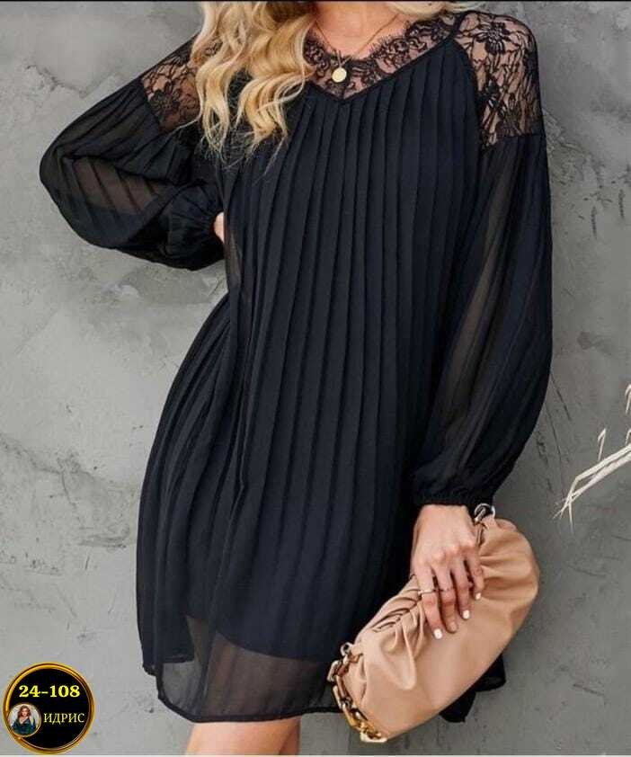 платье шифон,плиссированное платье,женское плиссированное платье,платье туника,модное платье