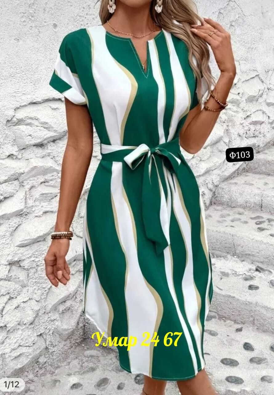 платье женское в полоску,летнее женское платье,платье женской,платье с поясом,платье летнее женское в полоску