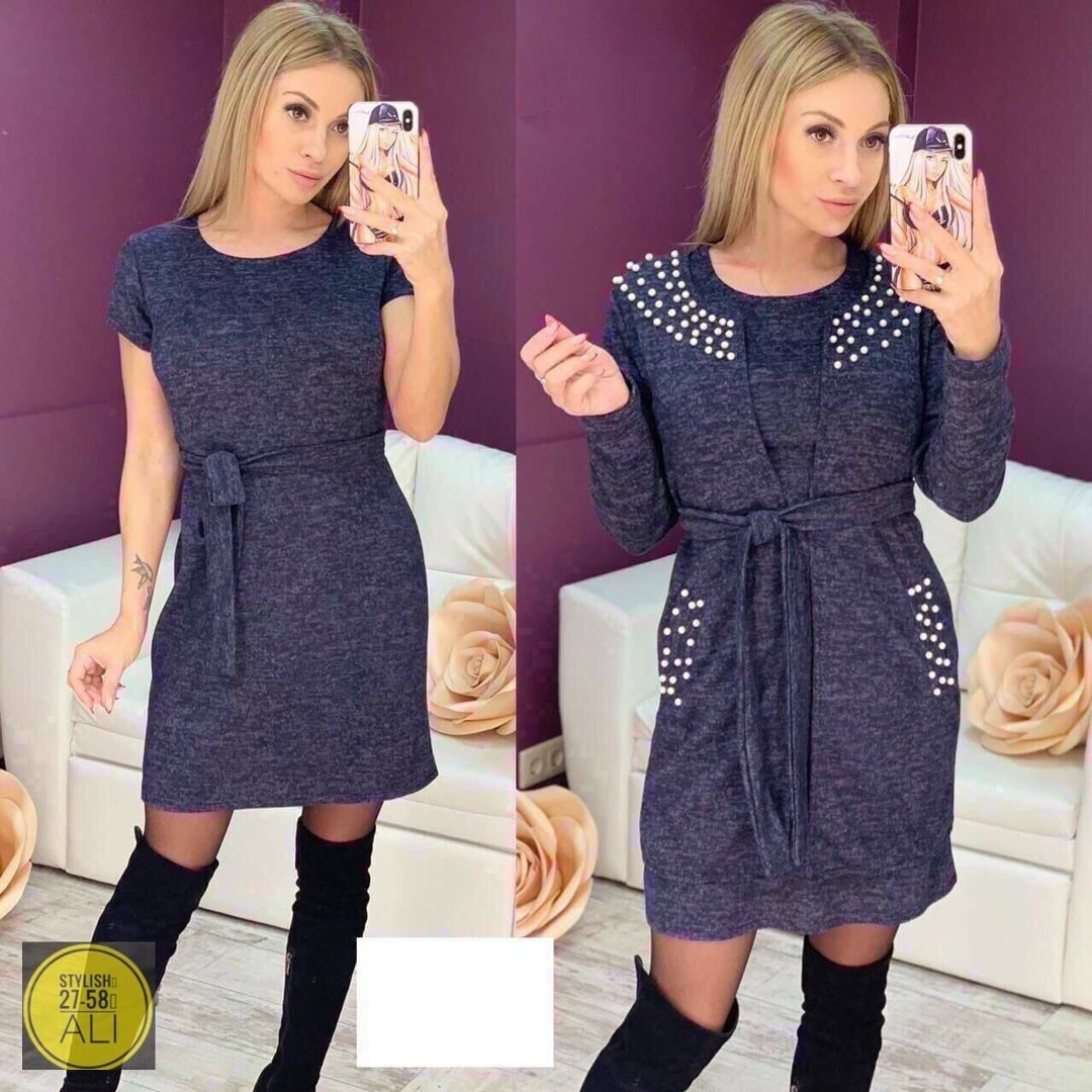 платье двойка ангора ,женское платье теплое,платье женское двойка,платья двойка,повседневные платья