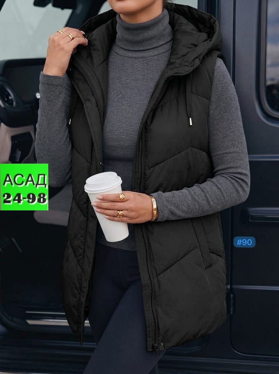 жилетка женская,жилет женский,жилетка,жилет теплый,жилет удлиненный