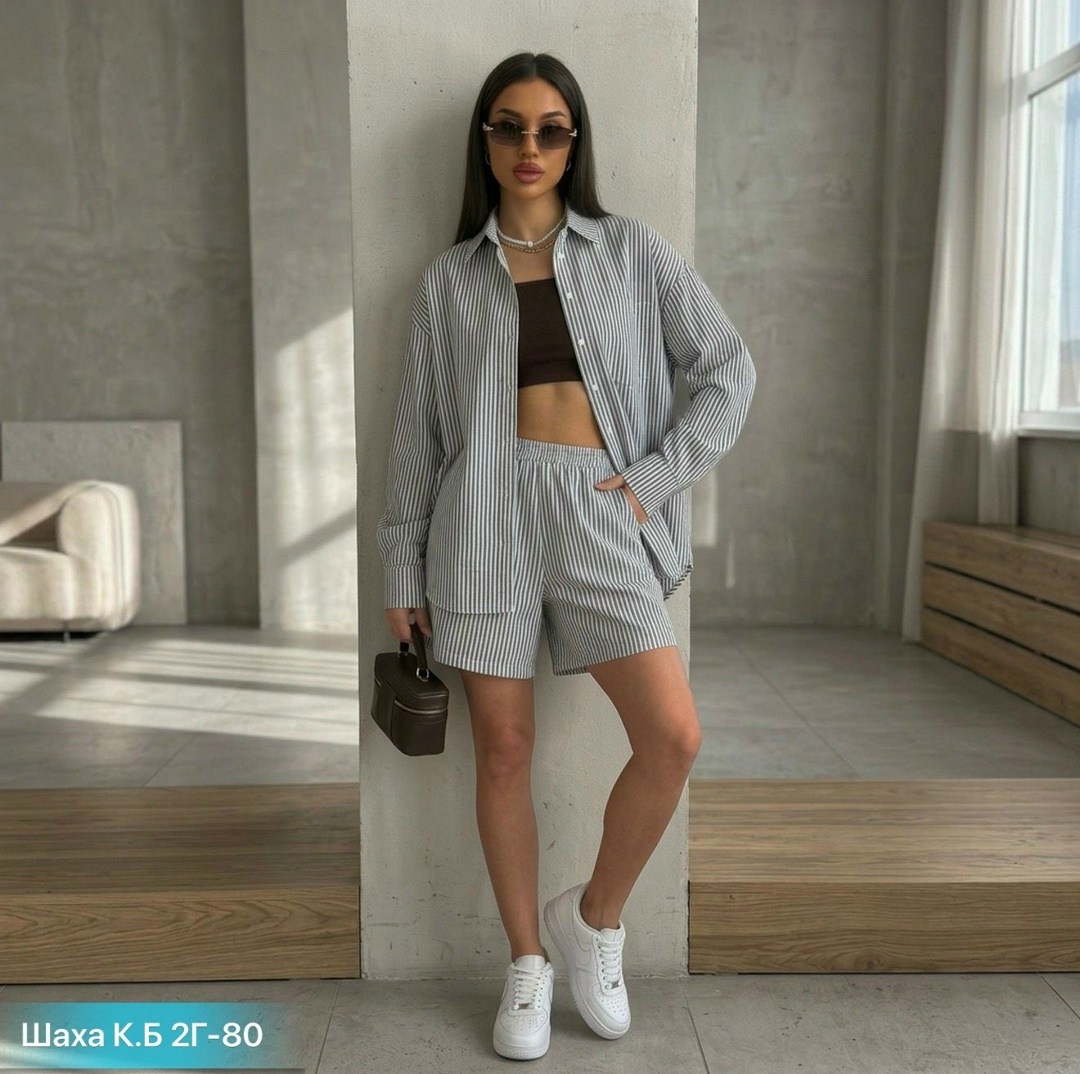 костюм с шортами и рубашкой,женский костюм с шортами,костюм летний с шортами и рубашкой льняной,костюм женский,костюм с шортам
