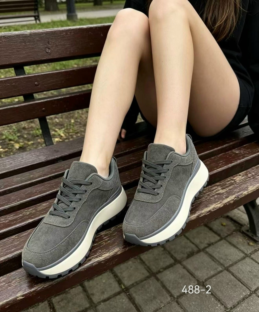 женские кроссовки,,кроссовки женские на платформе,кеды зимние/кроссовки теплые a9002-4m,замшевые кроссовки