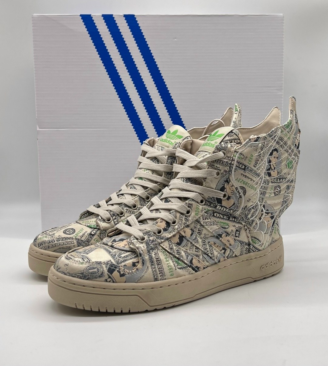 adidas jeremy scott wings 2.0,adidas jeremy scott wings 2.0 money,adidas wings 2.0 x jeremy scott money,adidas jeremy scott dollar,adidas x jeremy scott js wings 2.0 money g95773