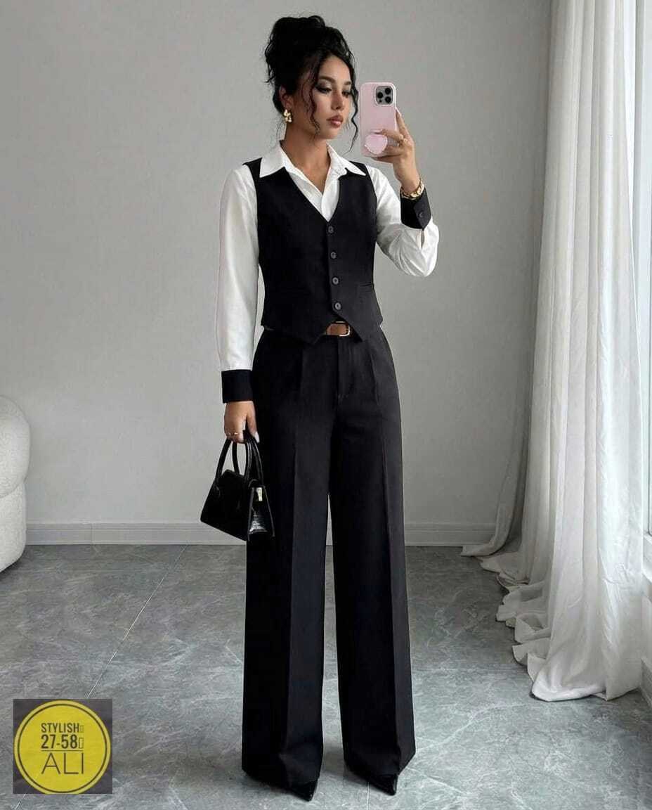 брючный костюм,жилет женский,классический костюм брючный,костюм женский брючный,костюм с жилетом брючный