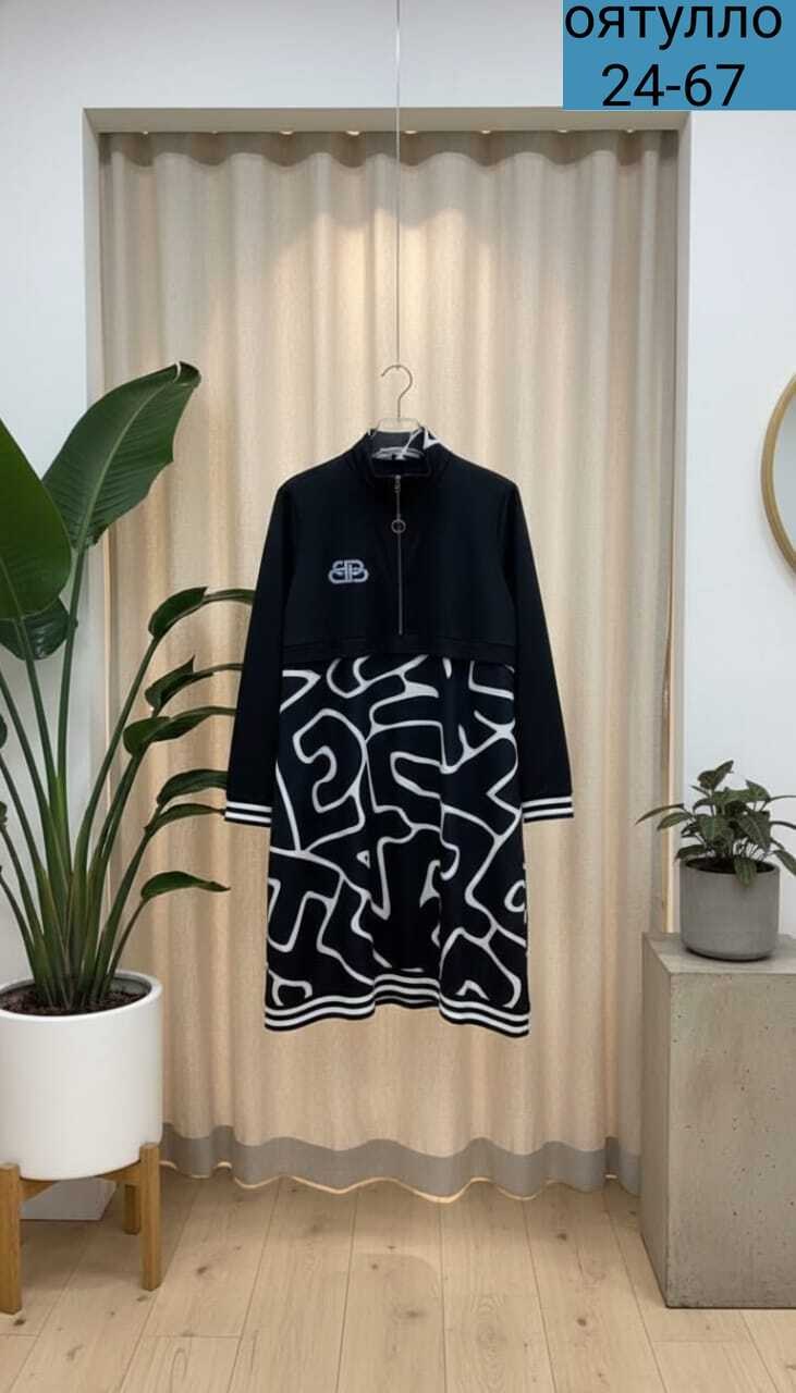 стильное платье трикотаж с принтом,платье женское новинка ткань: трикотаж с принтом,платье ткань трикотаж с принтом,,спортивное платье женское