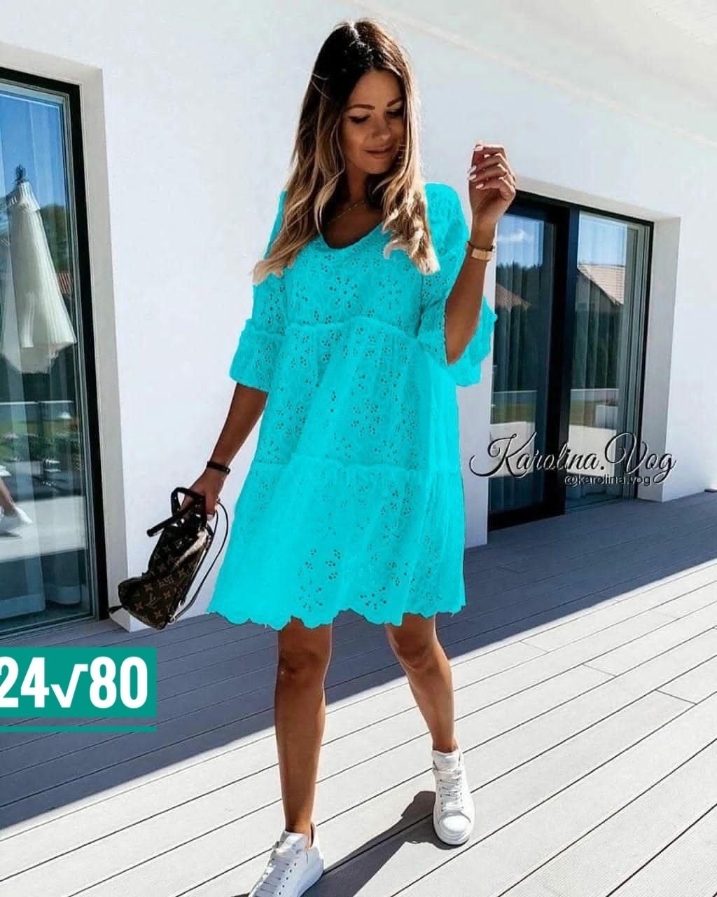 платье женской летнее,платье с перфорацией из хлопка,платья платье летнее,платье летнее,платье хб