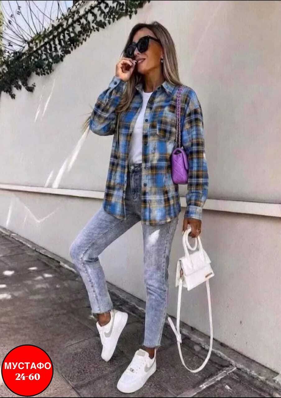 женская рубашка в клетку,рубашка женская оверсайз в клетку,женская клетчатая рубашка,теплая рубашка в клетку оверсайз,рубашка женская в клетку оверсайз lipsi