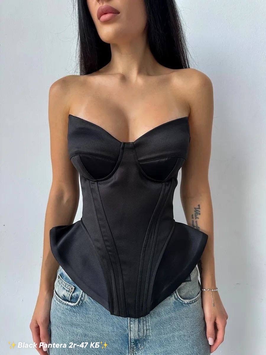топ корсет вечерний на завязках,корсет вечерний на завязках,корсет женский,корсет вечерний черный,топ корсет вечерний