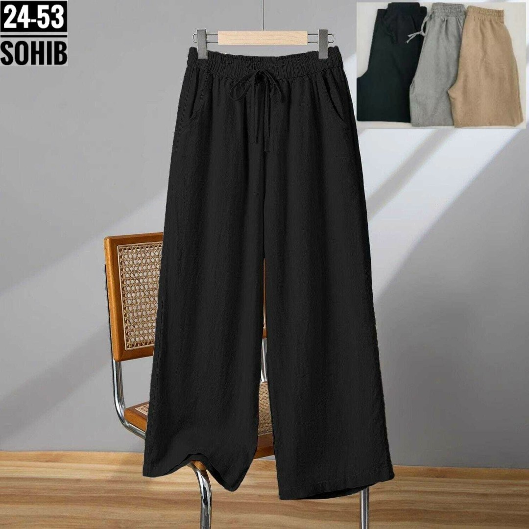 брюки палаццо из льна женские,женские широкие брюки,женские винтажные хлопковые широкие брюки,широкие брюки из хлопка,брюки женские льняные с широкими штанинами