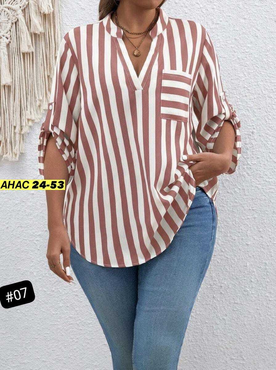 женские блузки,блуза женская,повседневная рубашка,рубашка в полоску,женская рубашка больших размеров