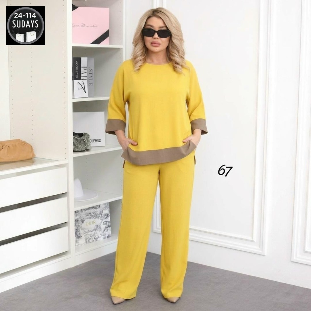 брючный костюм больших размеров,брючный горчичный женский костюм-двойка большого размера,костюм женский стильный брючный летний больших размеров,двойкагорчичная,костюм женский брючный,костюм с брюками