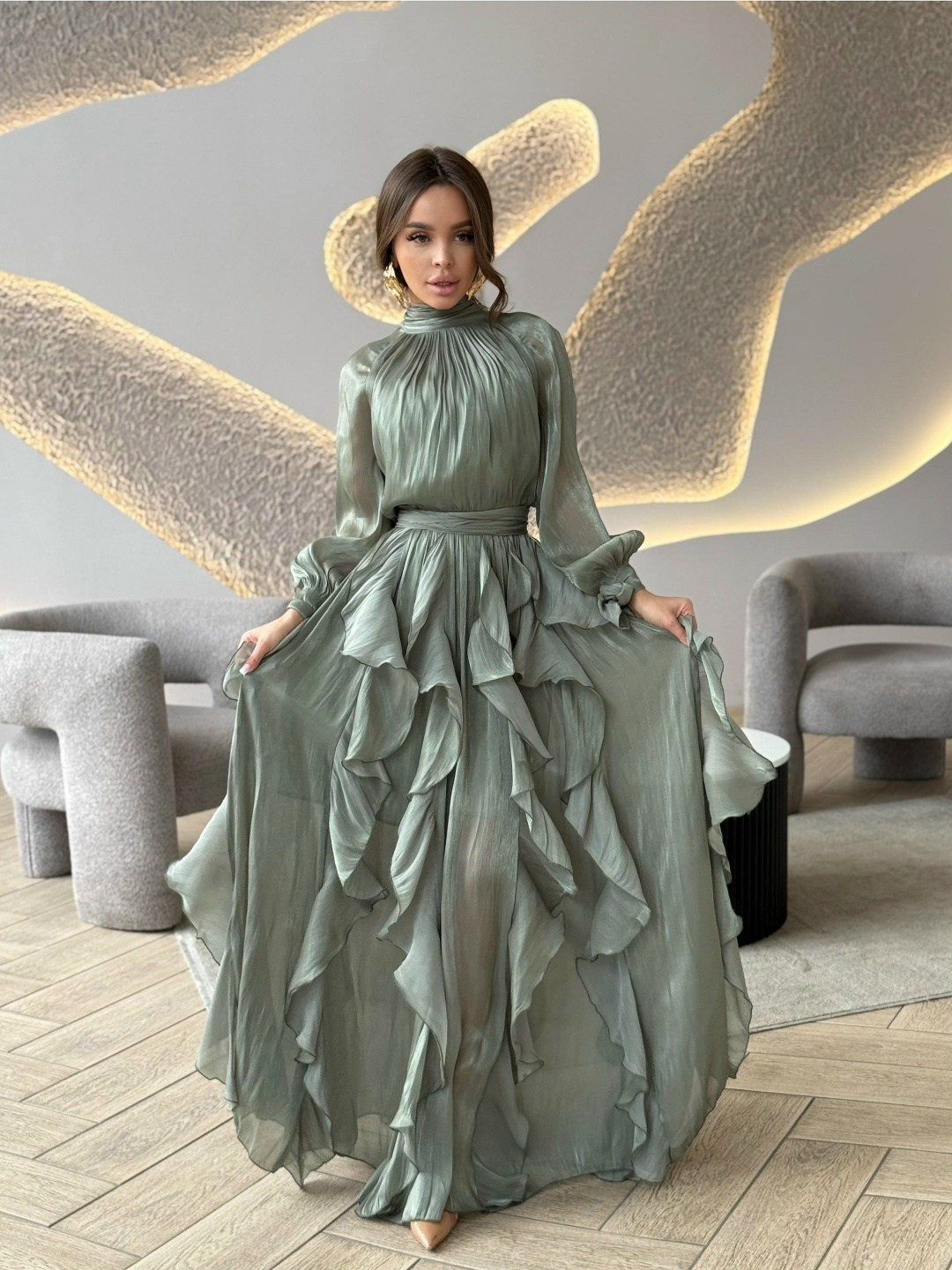 длинное шифоновое платье,элегантные платья,длинное платье,мусульманская платья,вечернее платье