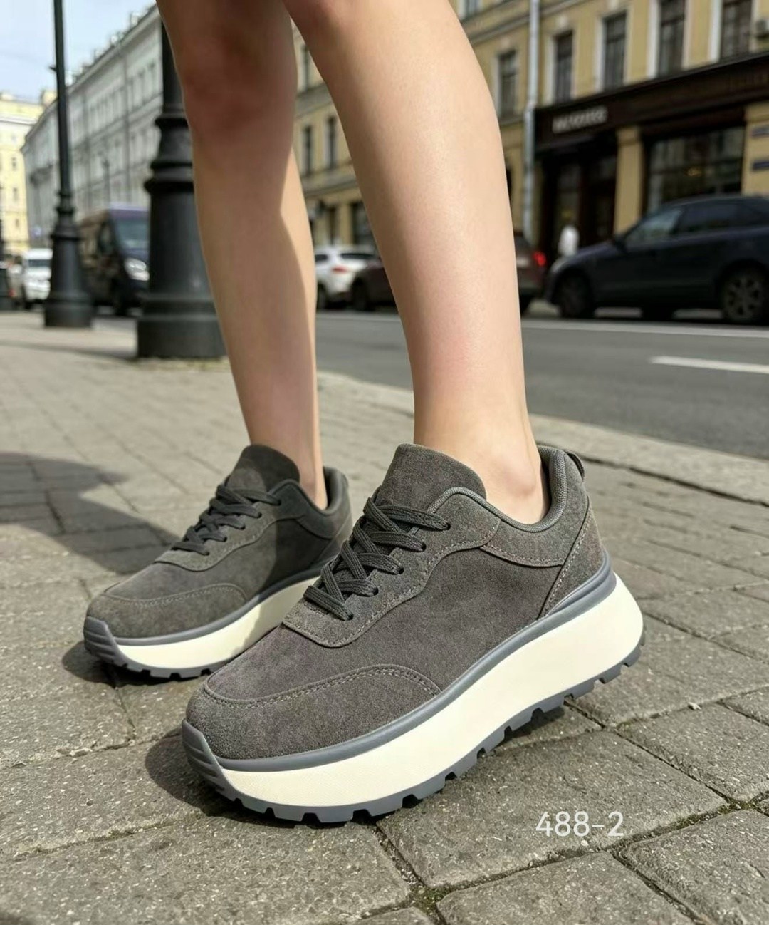 женские кроссовки,,кроссовки женские на платформе,кеды зимние/кроссовки теплые a9002-4m,замшевые кроссовки